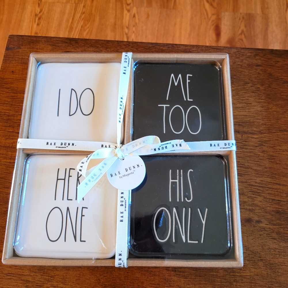 Rae Dunn coasters